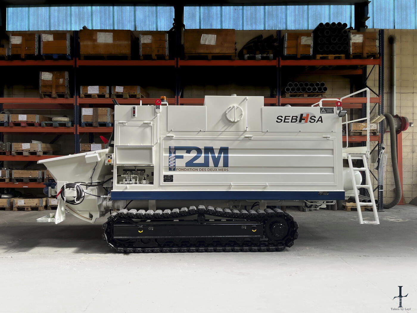 Foto de bomba de hormigón